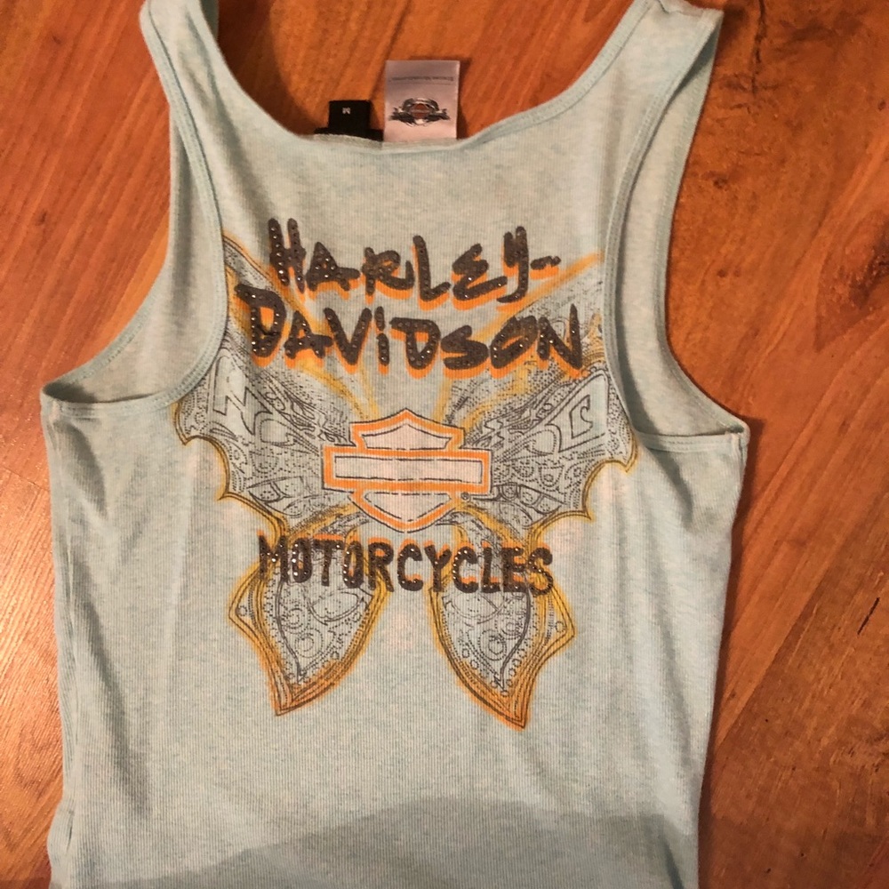 Harley-Davidson tank